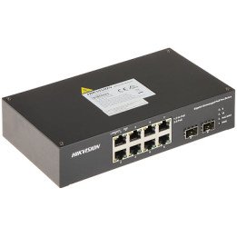 Hikvision DS-3T0510HP-E/HS 8-Port PoE Switch with SFP