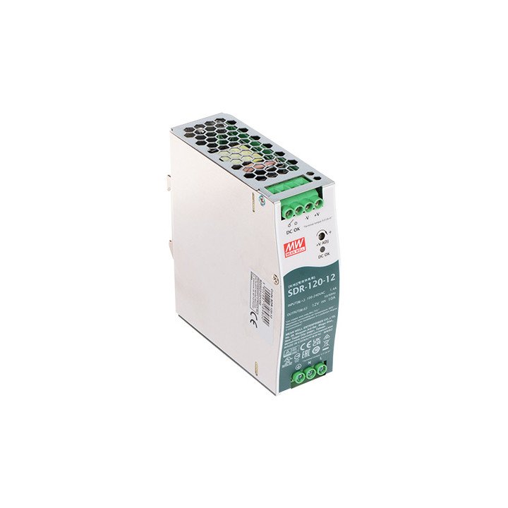 MEAN WELL SDR-120-12 120W 12V блок питания DIN