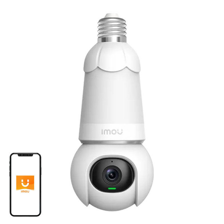 2in1 spuldze un 360° āra kamera WiFi IMOU spuldzes kamera 5MP