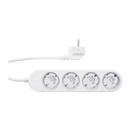 Shelly Power Strip 4 Gen4 Smart Power Strip with 4 Schuko Outlets, Zigbee/Matter, 12A
