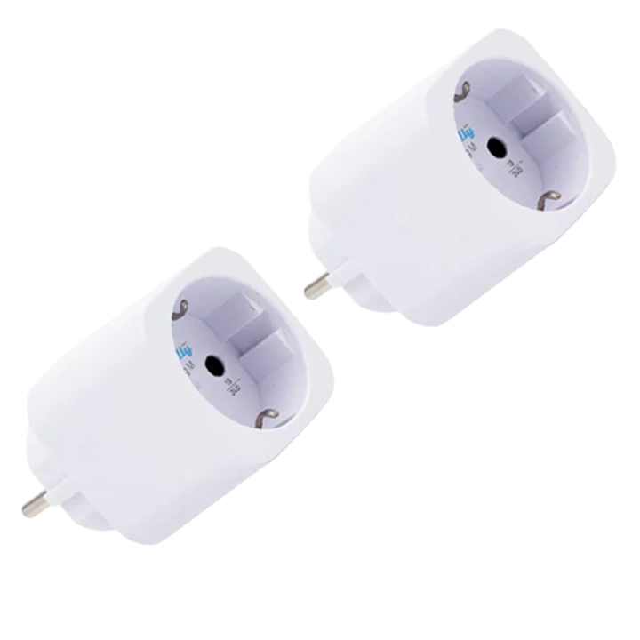 SHELLY SH-PLUG-M-GEN3-W-X2 умная розетка Wi-Fi Matter