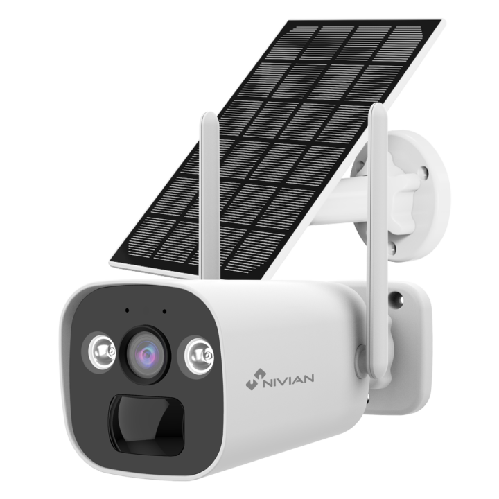 NIVIAN RETAIL NV-CAM01-SOLAR4G 4MP PTZ IP kamera ar PoE un ONVIF