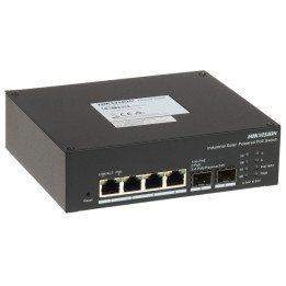 Hikvision DS-3T1506HP-EI-UPS 4 portu PoE slēdzis