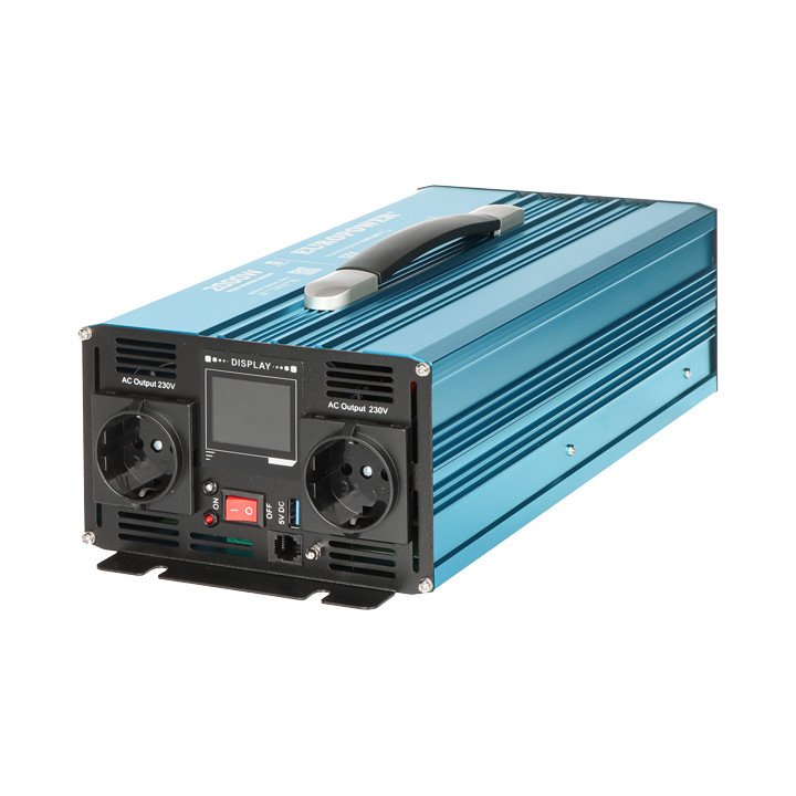 EUROPOWER INV/12/2000/PS/S/B 2000W 12V invertors Bluetooth