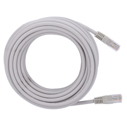 SAFIRE UTP6-H-15W Cat6 U/UTP komutācijas kabelis 15m, pelēks