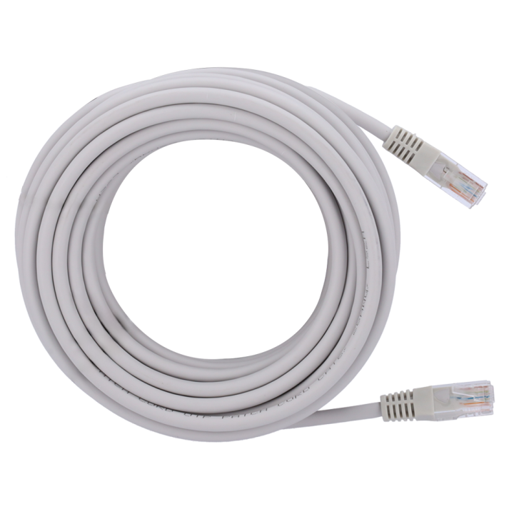 SAFIRE UTP6-H-15W Cat6 U/UTP komutācijas kabelis 15m, pelēks