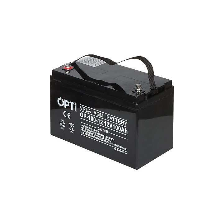 OPTI 12V/100AH-OPTI 100Ah глубокоразрядная батарея 12V