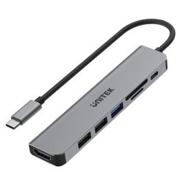 UNITEK H1118A USB 3.0 хаб USB-C 4 порта