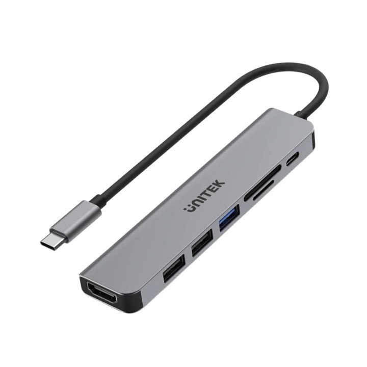 UNITEK H1118A USB 3.0 хаб USB-C 4 порта