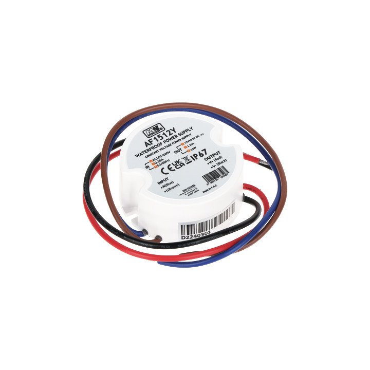 MW POWER 12V/1.25A-TP-V2 MCB 12V 25A IP66