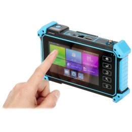 DELTA TESTER CS-H6-50H CCTV testeris Wi-Fi PoE