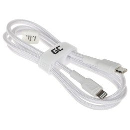 Green Cell KABGC07W USB-C на Lightning кабель 1м