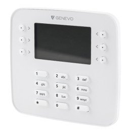 GENEVO LCD-SL signalizācijas tastatūra – vadu LCD tastatūra