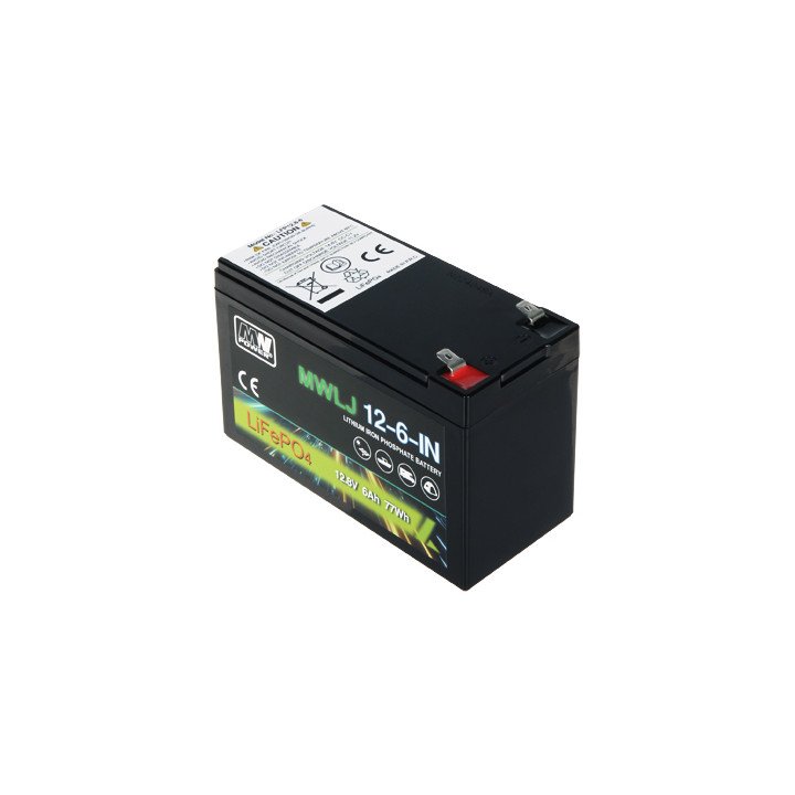 MW Power 12.8V/6AH/LIFEPO4-MWLJ LiFePO4 аккумулятор 12.8В 6Ач