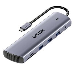 UNITEK D1113BGY01 USB 3.0 хаб Ethernet