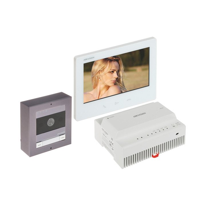 Hikvision DS-KIS704EY/ALUMINUM IP video durvju telefons