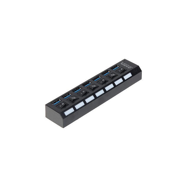 USB 3.0 хаб 7 портов HUB-USB3.0-1/7 55см