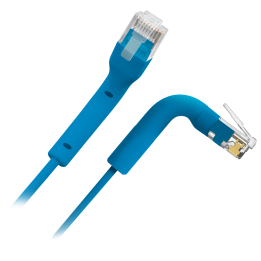 SAFIRE UTP6A-FLEX-150B Cat6a U/UTP komutācijas kabelis 150m zils