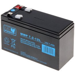 12V 7,2Ah герметичная свинцово-кислотная батарея 12V/7.2AH-MWP
