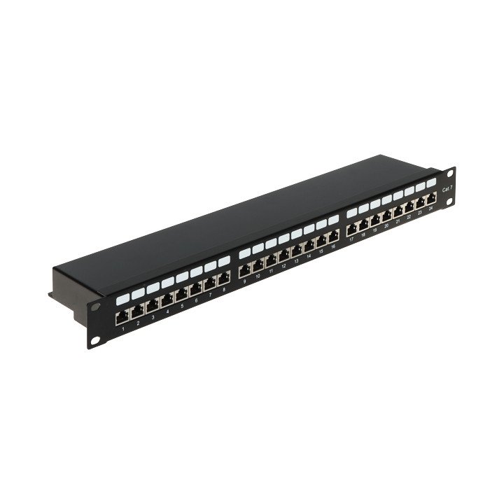 PP-24/RJ7-C/FTP-S Cat7 S/FTP savienojuma kabelis RJ45