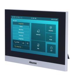 AKUVOX AK-C315W IP video durvju stacija ar 1080p kameru, IR nakts redzamību, PoE, virsmas montāžu