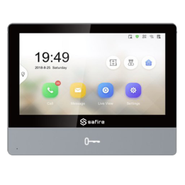 SAFIRE SF-VIDISP02-7WIP video durvju zvans ar 7" displeju un Wi-Fi