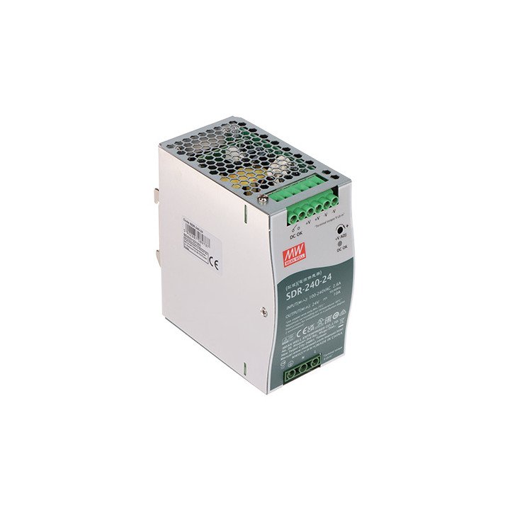 MEAN WELL SDR-240-24 240Вт 24В DIN-рейка PSU