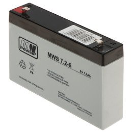 MW Power 6V/7.2AH-MWS 6В 7,2Ач батарея