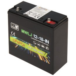 MW Power 12,8В 18Ач LiFePO4 аккумулятор 12.8V/18AH/LIFEPO4-MWLJ