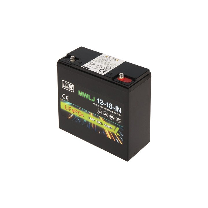 MW Power 12,8В 18Ач LiFePO4 аккумулятор 12.8V/18AH/LIFEPO4-MWLJ