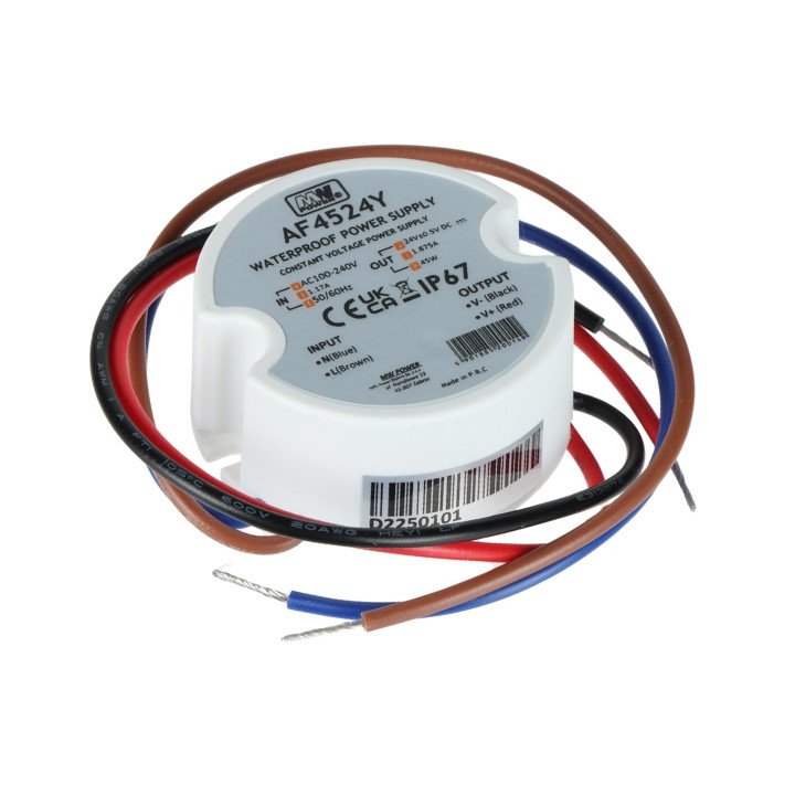 MW POWER 24V/1.87A-TP-V2 IP67 Barošanas bloks