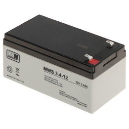 MW Power 12V/3.4AH-MWS 12В 3,4Ач батарея
