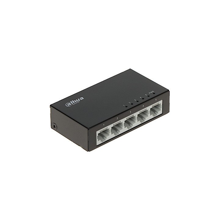 DAHUA PFS3005-5ET-V2 PoE коммутатор 5 портов 56W