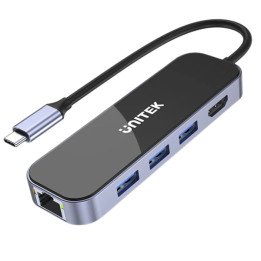 UNITEK D1084A USB 3.0 Хаб Ethernet