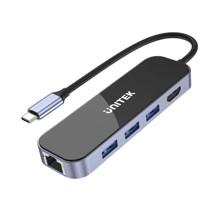 UNITEK D1084A USB 3.0 Хаб Ethernet