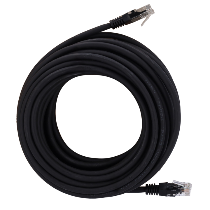 SAFIRE UTP6-H-30BK Cat6 UTP tīkla kabelis 30m Melns