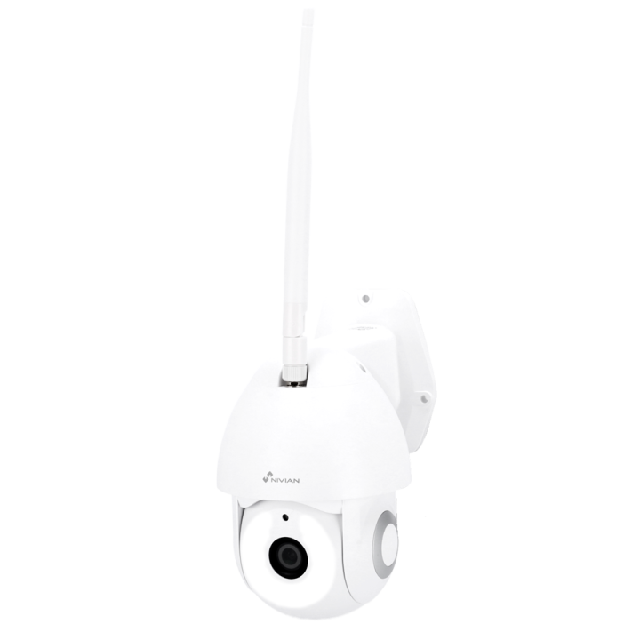 NIVIAN RETAIL NVS-IPC-0S2 4MP PTZ ātrgaitas kupola kamera ar Wi-Fi, PoE, IP65, 10m IR, 3.6mm objektīvu, microSD līdz 256GB
