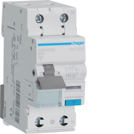Hager ADS925D RCBO 1P+N 6kA B-25A 30mA Type A