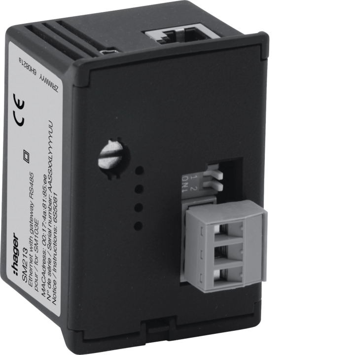 Модуль Hager SM213, Ethernet Jbus/Modbus для SM103E