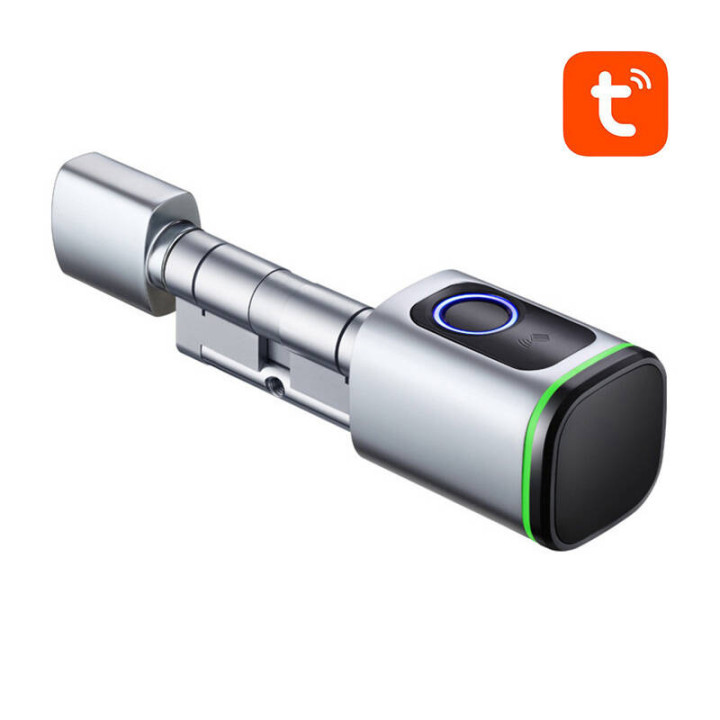 Avatto SDL-S1-S70 70mm Sudraba digitālās slēdzenes cilindrs