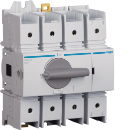 Hager HAD412 Load Break Switch 4P 125A