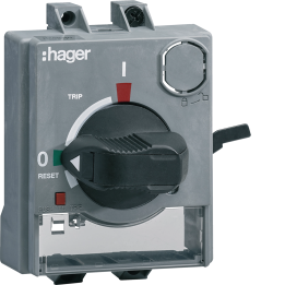 Hager HXS032H tiešais rotējošais rokturis ar bloķēšanu P160