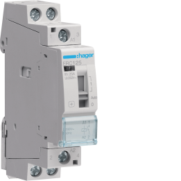 Hager ERC125 Override Contactor 25A 1NO 230V