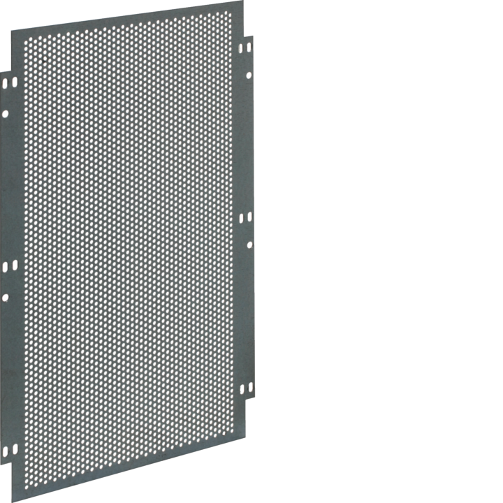 Hager UZ31M1 universālā montāžas plāksne, 390x247mm, perforēta