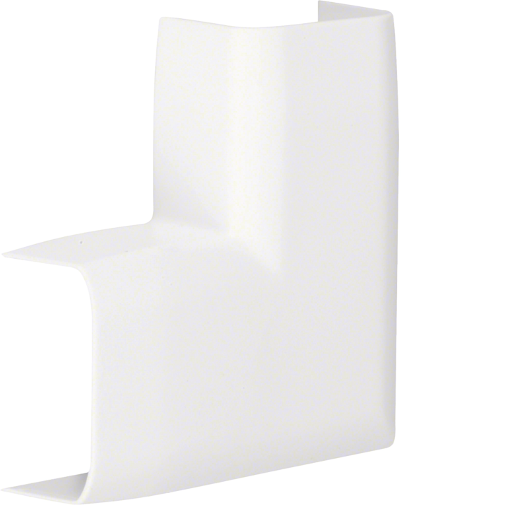 Hager ATA122059016 Flat Corner, ATEHA, 12x20mm, Traffic White
