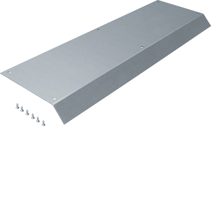 Hager AKB82000401 Blind Lid 800mm 45° One-Sided for AK 200x40 Trunking