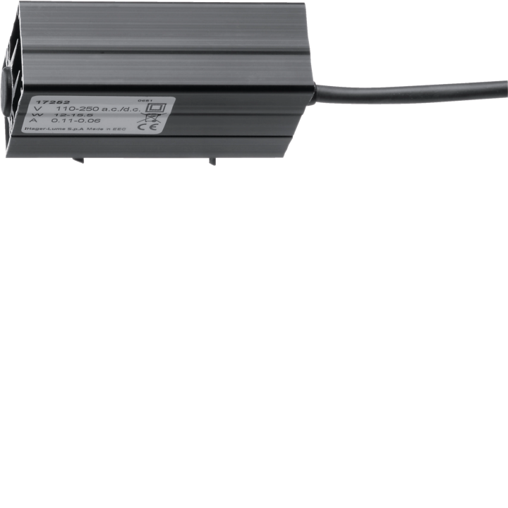 Hager FL256Z sildītājs, quadro.system, 150 W, 230 V AC/DC
