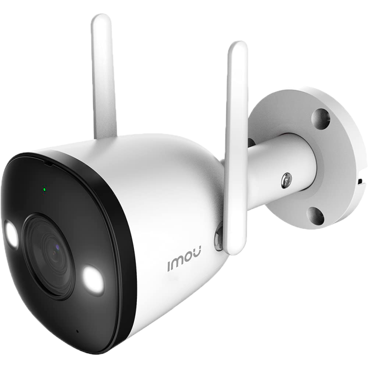 IMOU IPC-F26FP-IMOU 4MP āra Wi-Fi IP kamera ar PoE, duālo apgaismojumu, 30m IR, iebūvētu mikrofonu
