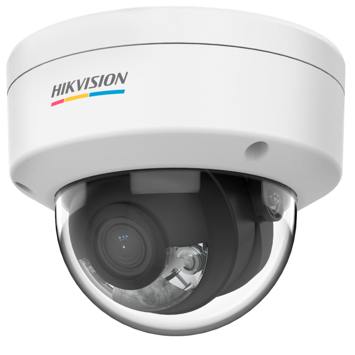 HIKVISION CORE DS-2CD1147G0-L(2.8mm)(D) 4MP āra kupola IP kamera ar PoE, IP67, balto gaismu, 30m IR