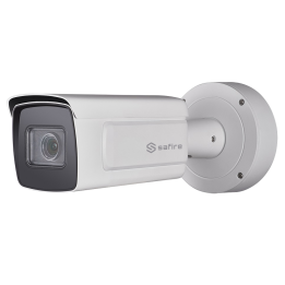SAFIRE SF-IPB778Z-2YLPR-8032 8MP 4K Bullet IP kamera ar AI, LPR, IR 30m, PoE, IP67
